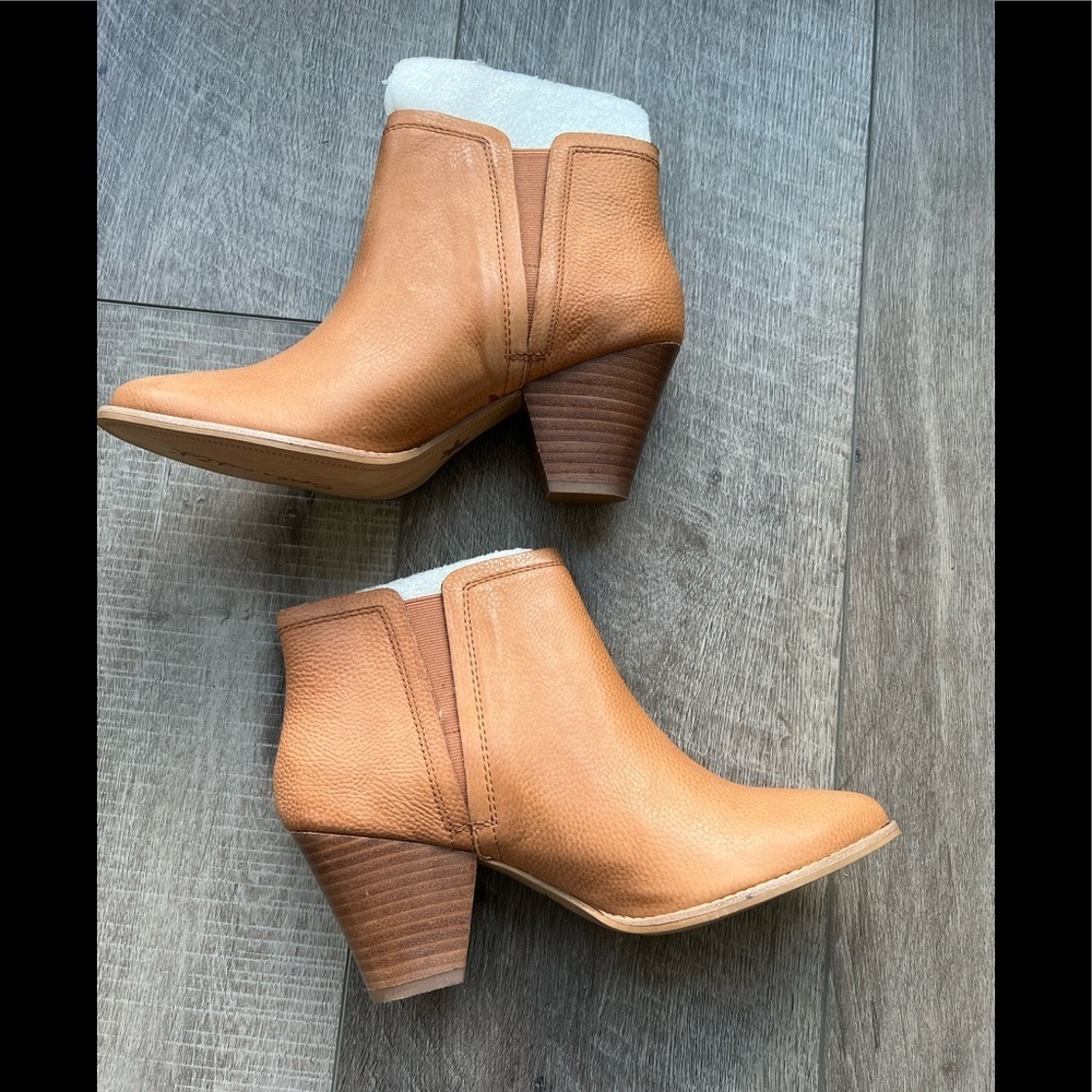 Splendid Rochelle Booties in Cognac Size 9.5
